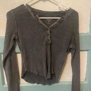 ♫⋆｡♪ ₊˚♬ ﾟ. Arizona Jean Co. Cropped Top With Buttons ♫⋆｡♪ ₊˚♬ ﾟ.